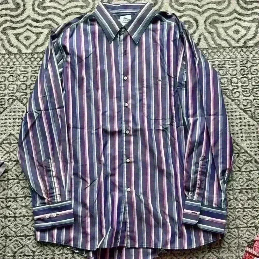 Lacoste men’s dress shirt size 45 (XL) NWOT